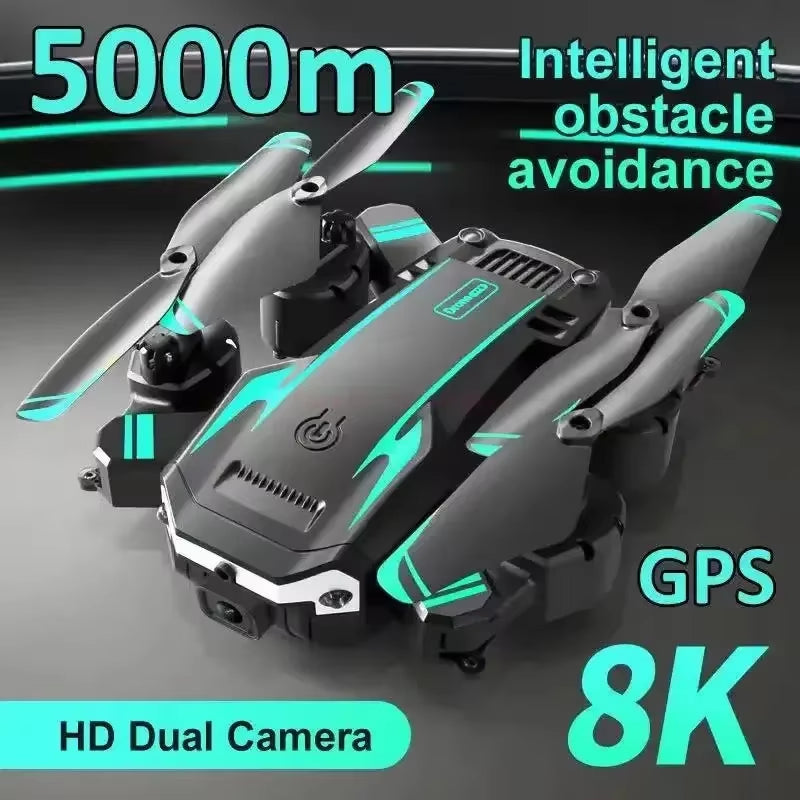 G6 Rc Drone 8K 5G Gps Professional Hd Aerial Photography Obstacle Avoidance Four-Rotor Helicopter Rc Distance 5000M Uav Toy Gift