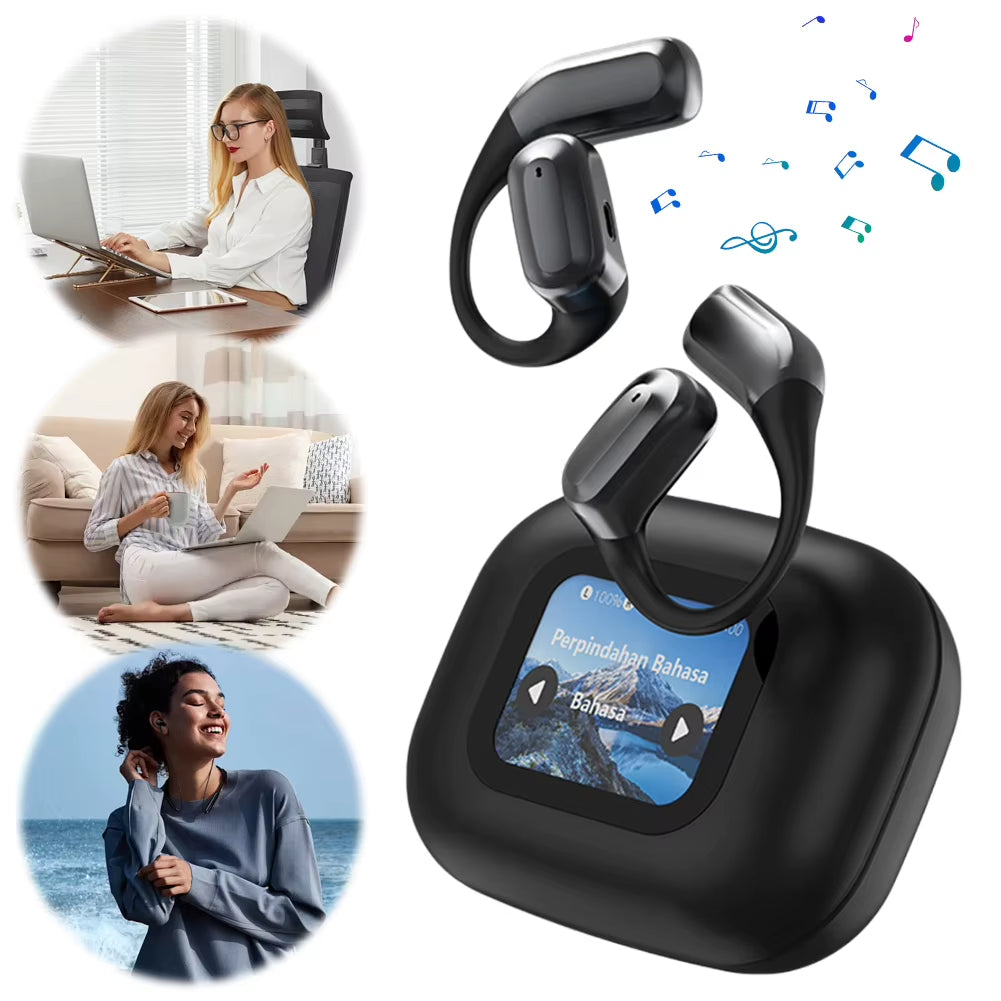 Wireless BT Translation Earbuds Real Time 144 Languages Ai Translating Earbuds Headphones for Travel Business and Learning